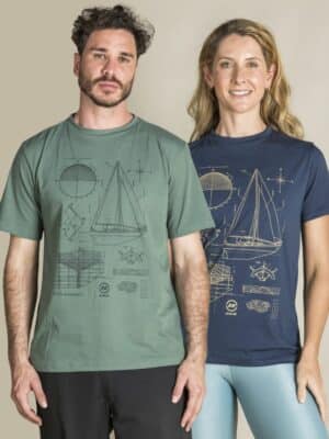 Camiseta Barco Algodão Eco Premium