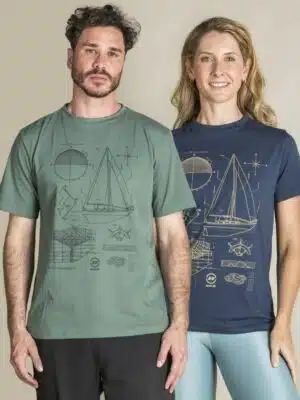 Camiseta Barco Algodão Eco Premium