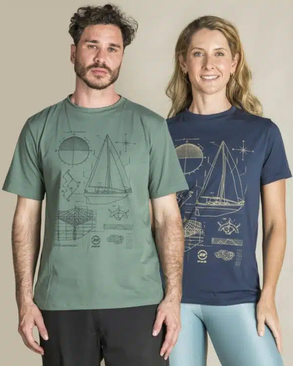 Camiseta Barco Algodão Eco Premium